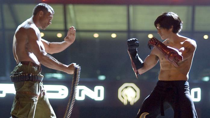 Una scena di combattimento di Tekken - The Movie