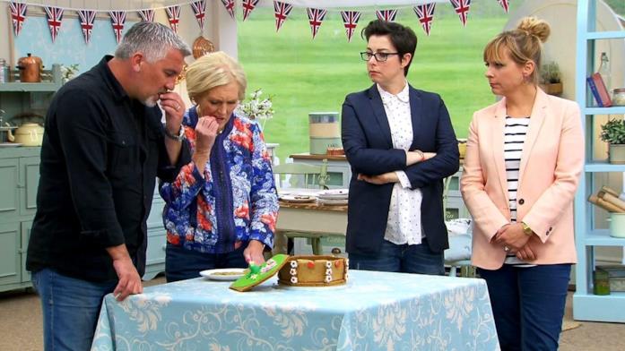 The Great British Bake Off nella top 10 delle migliori serie I giudici di The Great British Bake Off