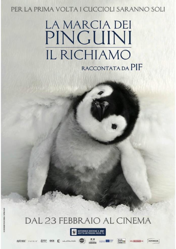 La marcia dei pinguini Locandina de La marcia dei pinguini