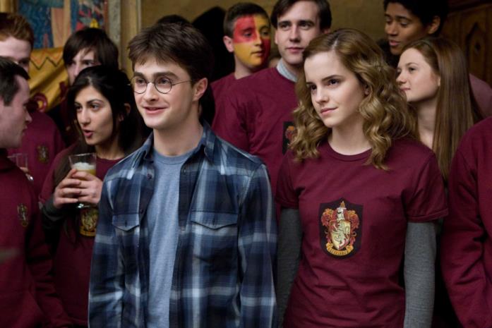 Harry e Hermione in Harry Potter e il Principe Mezzosangue