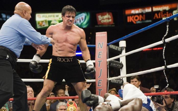 Sylvester Stallone in una scena del film
