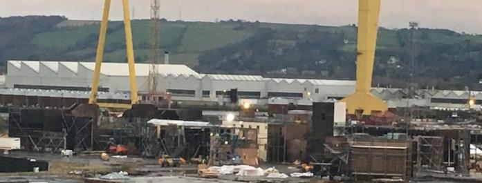 Sul set dell'ottava stagione di Game of Thrones si sta costruendo una città Sul set dell'ottava stagione di Game of Thrones si sta costruendo una città: che sia Approdo del Re?