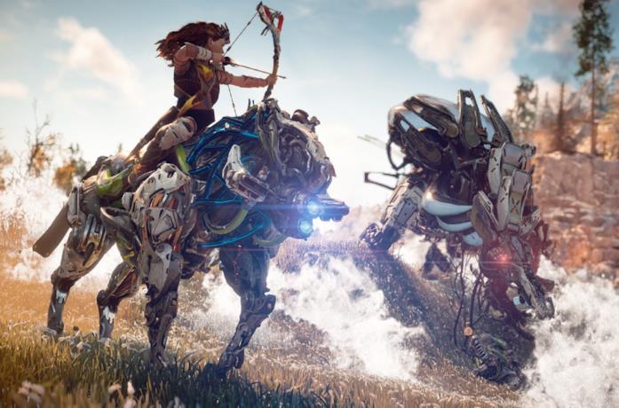 Aloy in Horizon Zero Dawn per PS4 e PC