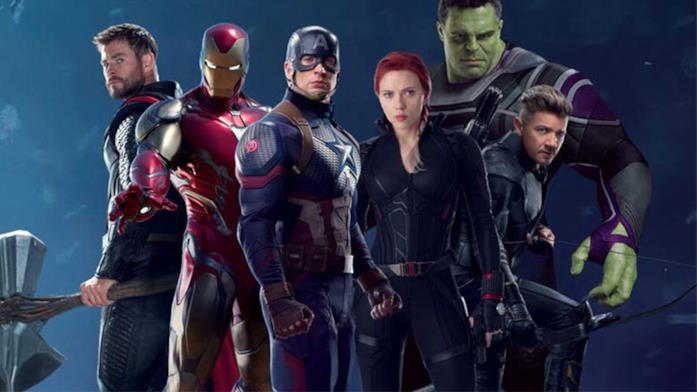I Vendicatori coi loro nuovi costumi in Avengers: Endgame