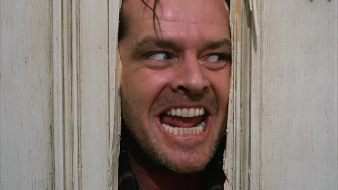 Jack Nicholson è il folle Jack Torrence in Shining del 1980 Jack Nicholson