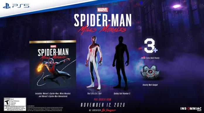 La Ultimate Edition di Marvel's Spider-Man: Miles Morales Immagine promozionale di Marvel's Spider-Man: Miles Morales - Ultimate Edition