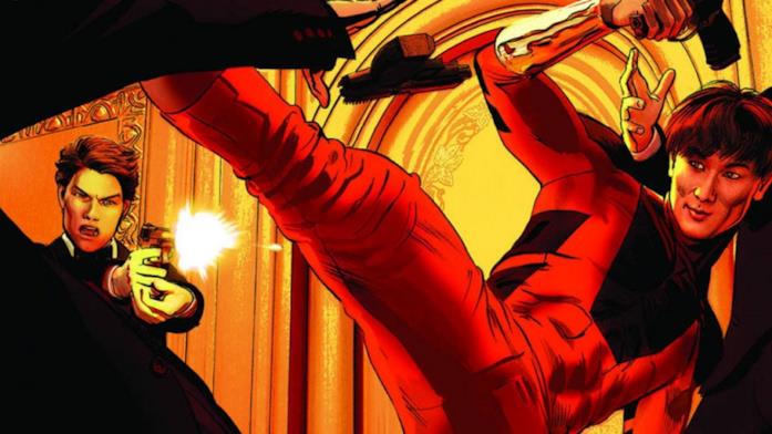Shang-Chi in combattimento nei fumetti Marvel