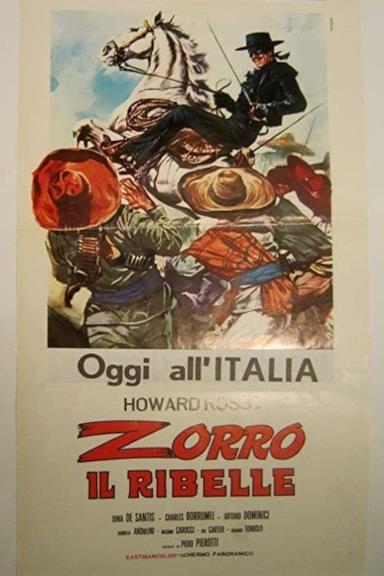 Poster Zorro il ribelle