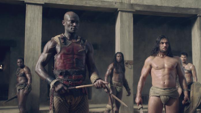 Spartacus: Peter Mensah Peter Mensah in Spartacus