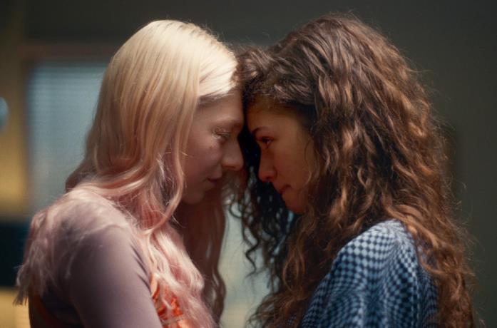 Zendaya e Hunter Schafer in Euphoria