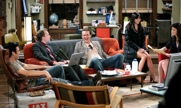 How I Met Your Mother, l'appartamento di Ted Mosby Il cast di How I Met Your Mother nell'appartamento di Ted Mosby