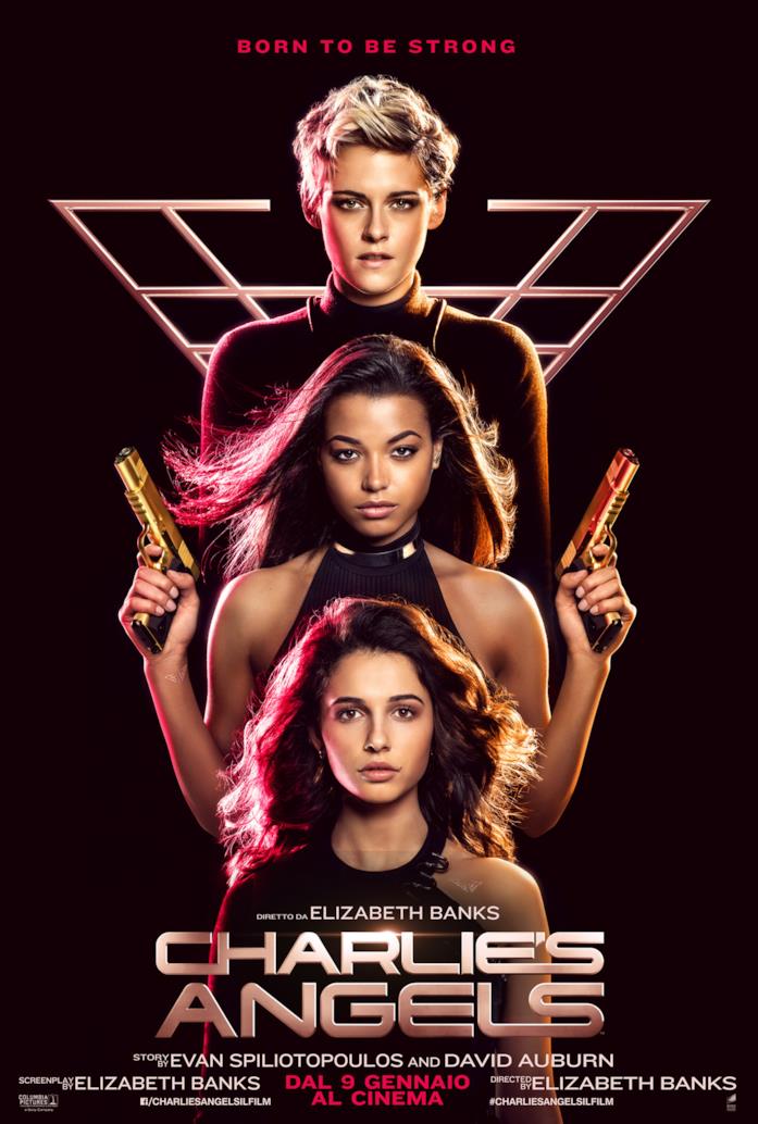 Charlie's Angels uscirà il prossimo 9 gennaio in Italia La locandina italiana di Charlie's Angels che ritrae le tre protagoniste del film
