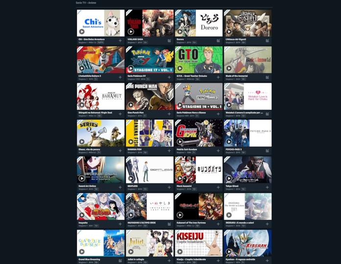 Amazon Prime Video anime Prime Video sezione Anime