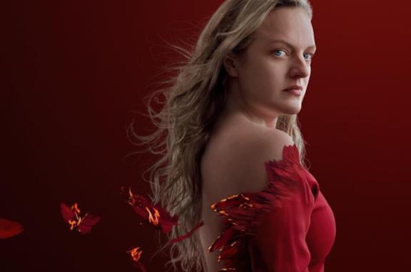 Primo piano di Elisabeth Moss