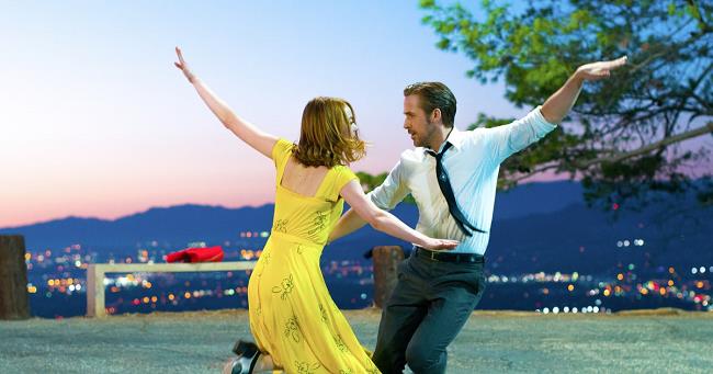 La La Land Emma Stone e Ryan Gosling in La La Land