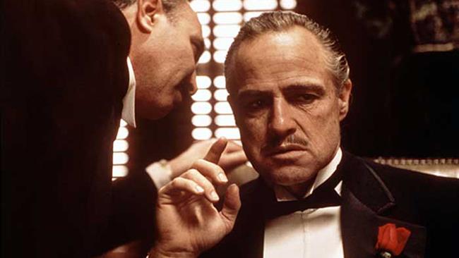 Marlon Brando nei panni di Vito Corleone