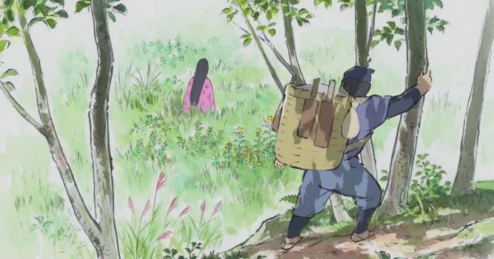 Sutemaru e la principessa Sutemaru rivede dopo anni Gemma di Bambù