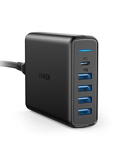 Anker Power Port, 5 Porte USB, Caricatore da 60 W in offerta per l'Amazon Prime Day Anker Power Port, 5 Porte USB, Caricatore da 60 W