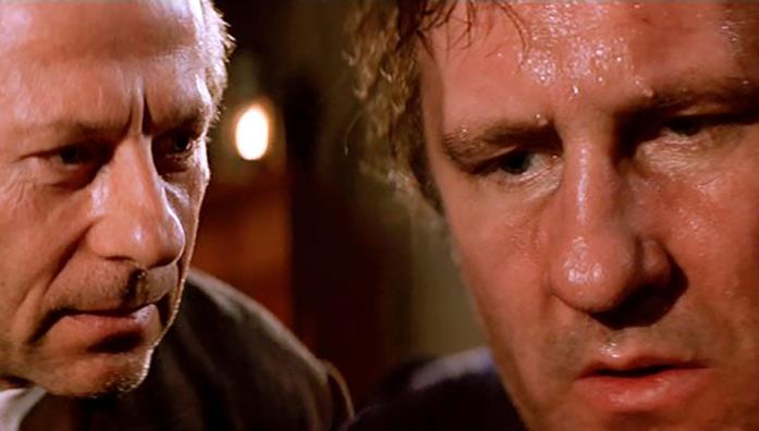 Una pura formalità: Roman Polanski con Gerard Depardieu in una scena Una pura formalità: Roman Polanski con Gerard Depardieu