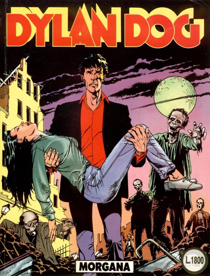 Dylan Dog Dylan Dog: cover dell'album Morgana