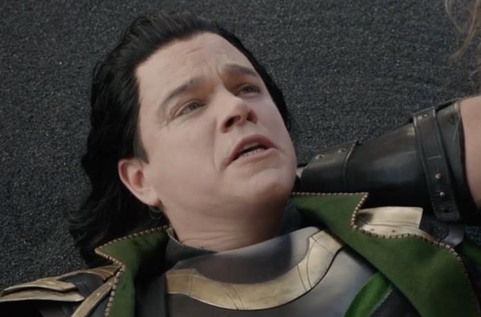 Matt Damon nei panni di Loki