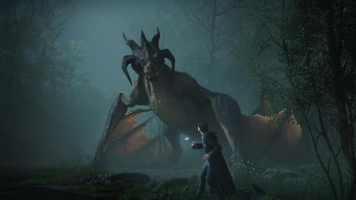 Hogwarts Legacy, tutto sul gioco di Harry Potter Un mago contro un drago