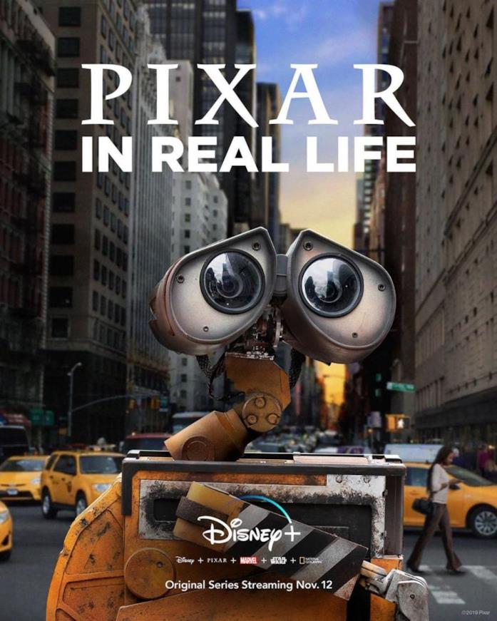Il poster ufficiale di Pixar In Real Life La locandina di Pixar IRL