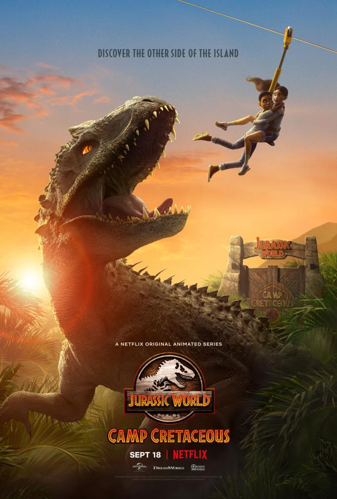 Jurassic World: Camp Cretaceus, trailer e trama Uno dei dinosauri del Jurassic World: Camp Cretaceus