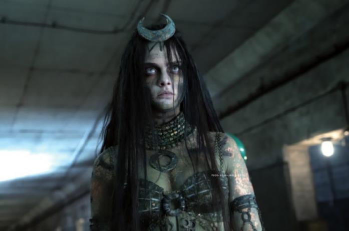 Cara Delevingne Cara Delevingne in una scena di Suicide Squad