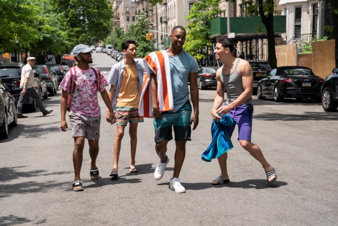 Una scena di In the Heights Alcuni membri del cast in In the Heights