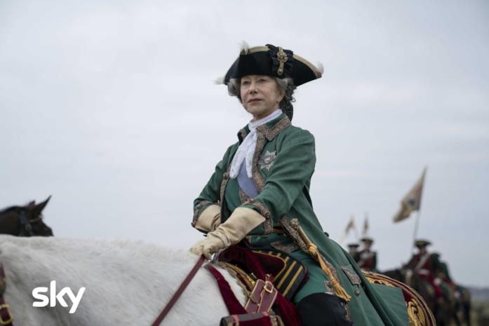 Caterina la Grande, la nuova serie HBO arriva l'1 novembre su Sky Helen Mirren in una scena della serie TV Caterina la Grande