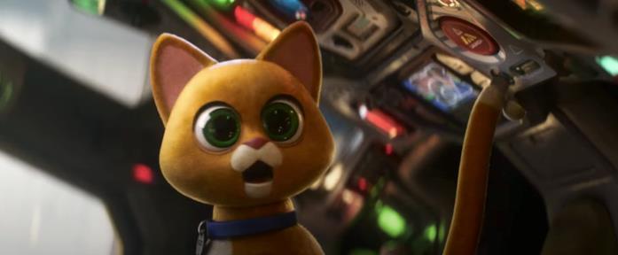 Il gatto di Lightyear Un gatto droide