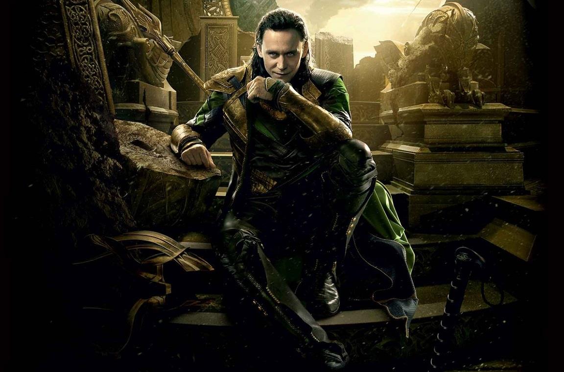 L'attore Tom Hiddleston interpreta Loki