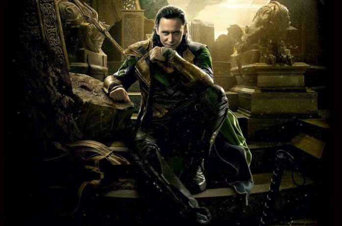 L'attore Tom Hiddleston interpreta Loki