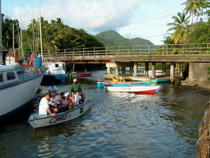 Il fiume Indian, location scelta per Pirati dei Caraibi - La maledizione del forziere fantasma Il fiume Indian, set di Pirati dei Caraibi - La maledizione del forziere fantasma
