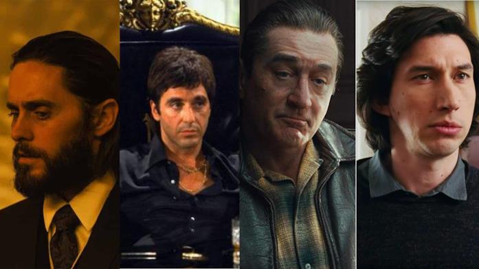 Alcuni attori che potrebbero recitare in Gucci Le foto degli attori Adam Driver, Jared Leto, Al Pacino e Robert De Niro