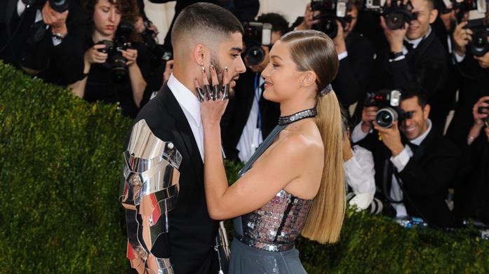 Gigi Hadid e Zayn Malik Gigi Hadid e Zayn Malik ai MET Gala 2016