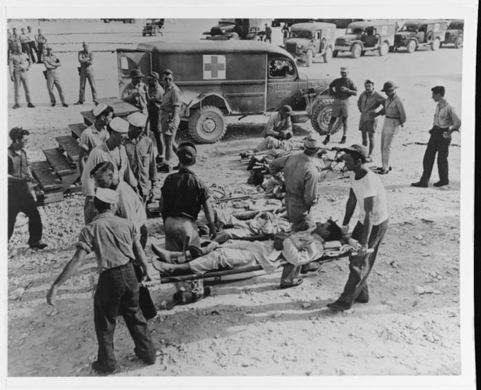 I sopravvissuti della USS Indianapolis Il salvataggio dei sopravvissuti della USS Indianapolis