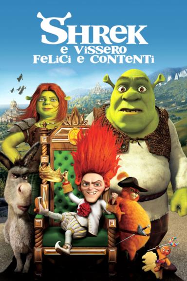 Poster Shrek e vissero felici e contenti