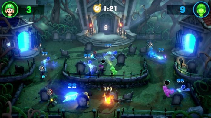 Luigi's Mansion 3 online competitivo Luigi's Mansion modalità multiplayer