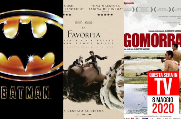 Film in TV stasera: 8 maggio 2020