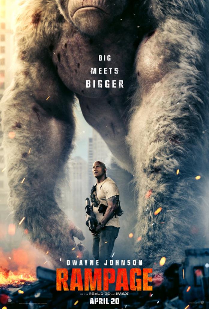 Il poster ufficiale di Rampage Rampage poster
