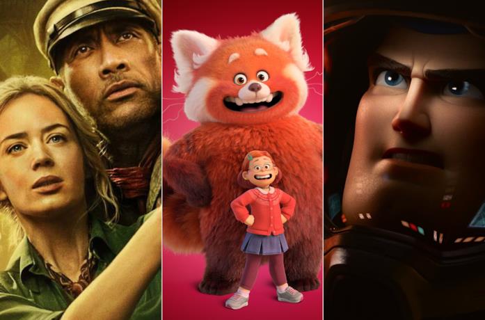 I poster di Jungle Cruise, Soul, Raya and the Last Dragon