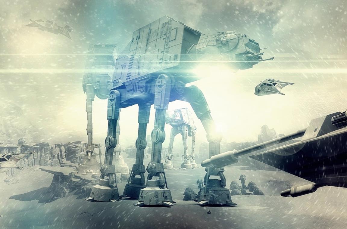 Gli AT-AT in L'impero colpisce ancora
