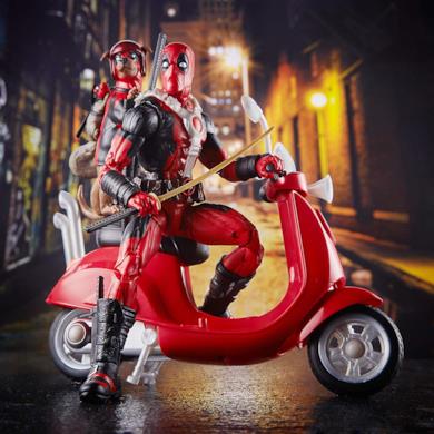 Hasbro Marvel Legends Series - Deadpool con Veicolo ed Accessori