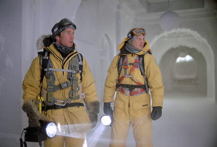 Dennis Quaid in The Day After Tomorrow Una scena di The Day After Tomorrow