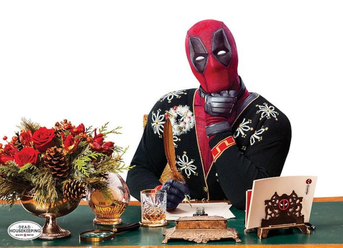 Anche Deadpool si prepara al Natale
