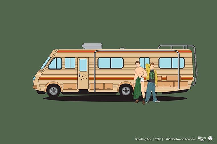 La celebre roulotte di Breaking Bad