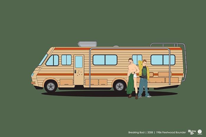La celebre roulotte di Breaking Bad