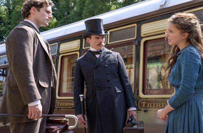 Una scena di Enola Holmes